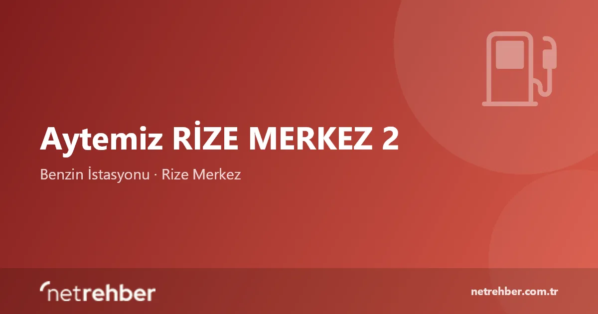 Aytemiz RİZE MERKEZ 2 kapak görseli