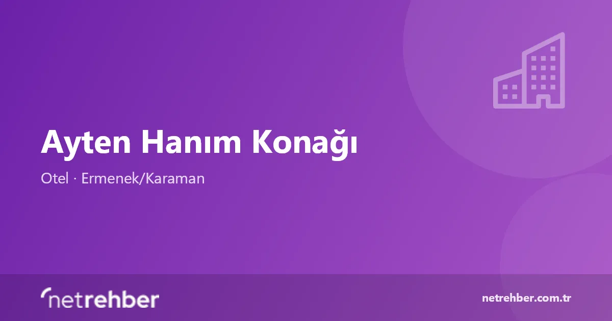 Ayten Hanım Konağı kapak görseli