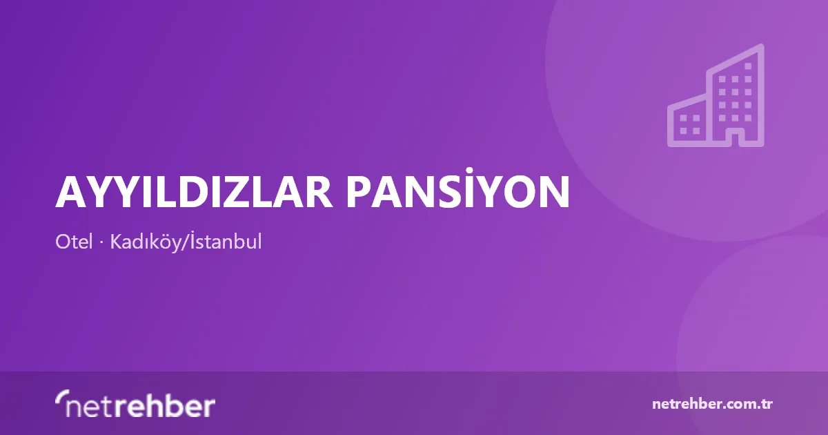 Ayyıldızlar Pansiyon kapak görseli