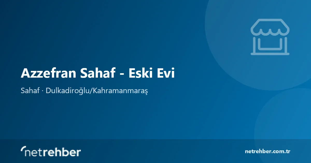 Azzefran Sahaf - Eski Evi kapak görseli