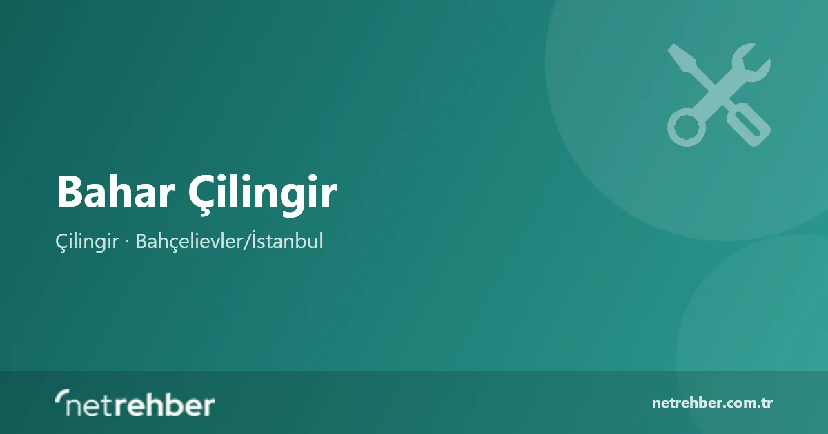 Bahar Çilingir kapak görseli
