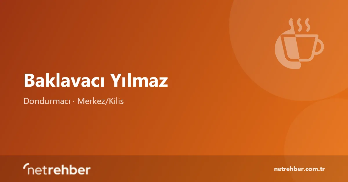 Baklavacı Yılmaz kapak görseli