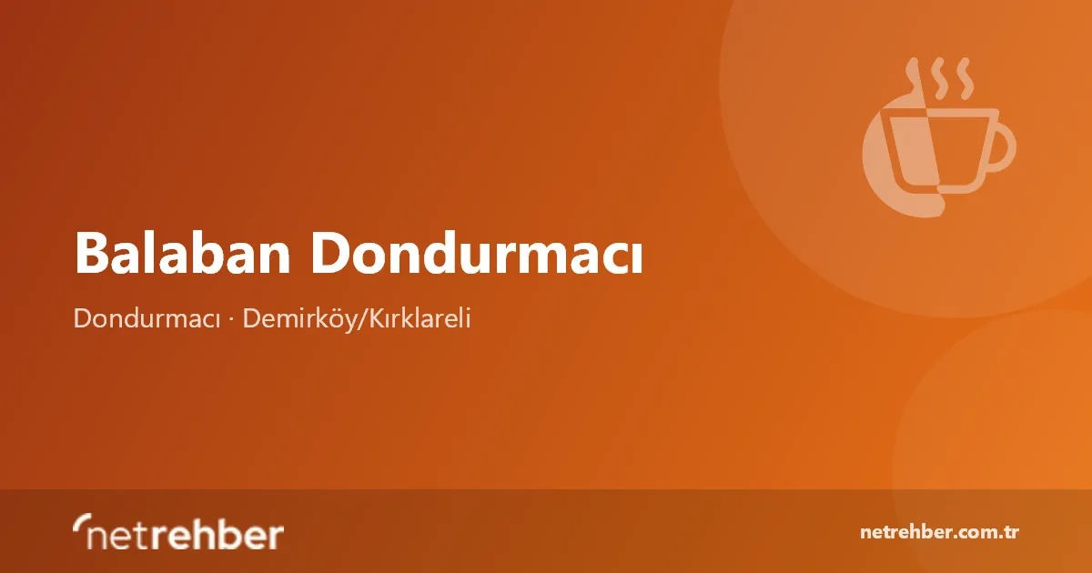 Balaban Dondurmacı kapak görseli