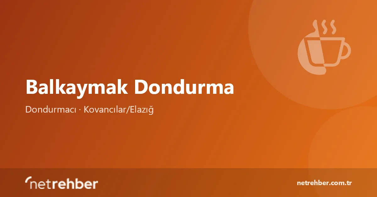 Balkaymak Dondurma kapak görseli