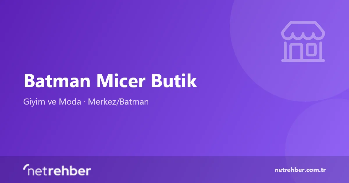 Batman Micer Butik kapak görseli