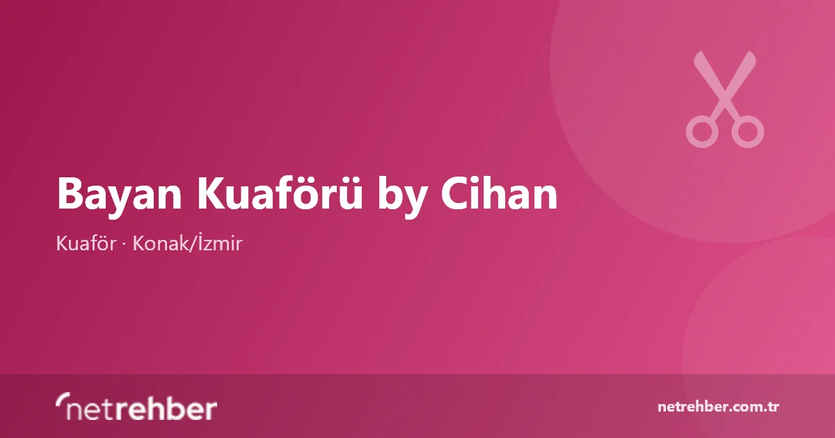 Bayan Kuaförü by Cihan kapak görseli