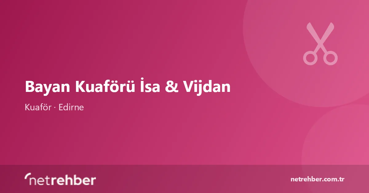 Bayan Kuaförü İsa & Vijdan kapak görseli