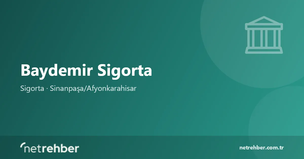 Baydemir Sigorta kapak görseli
