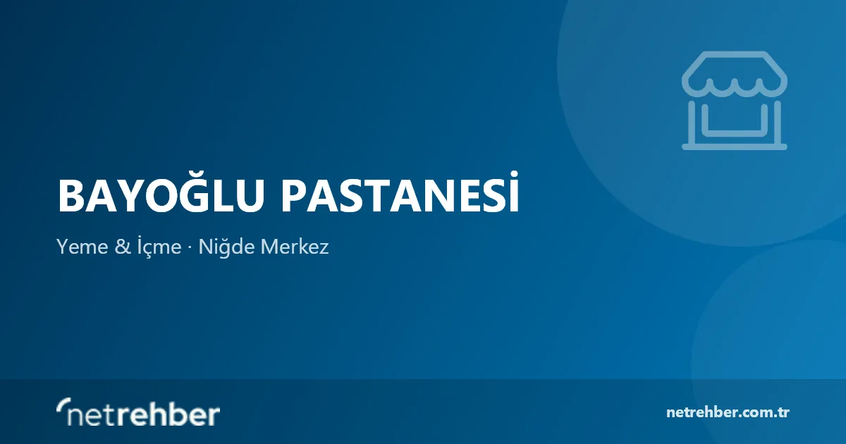 Bayoğlu Pastanesi kapak görseli