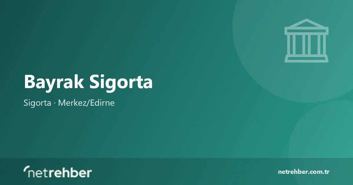 Bayrak Sigorta kapak görseli