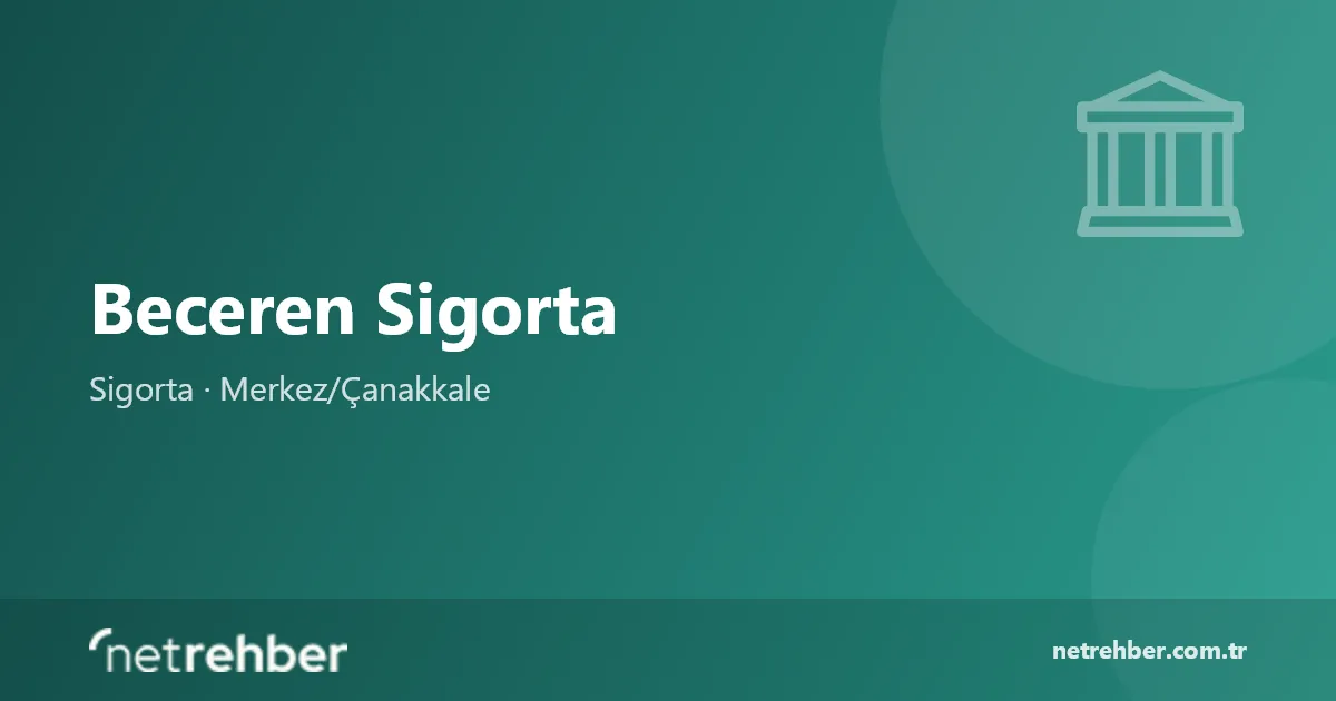 Beceren Sigorta kapak görseli
