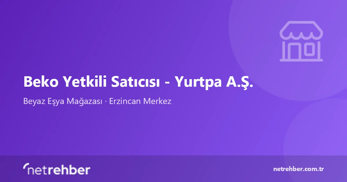 Beko Yetkili Satıcısı - Yurtpa A.Ş. kapak görseli