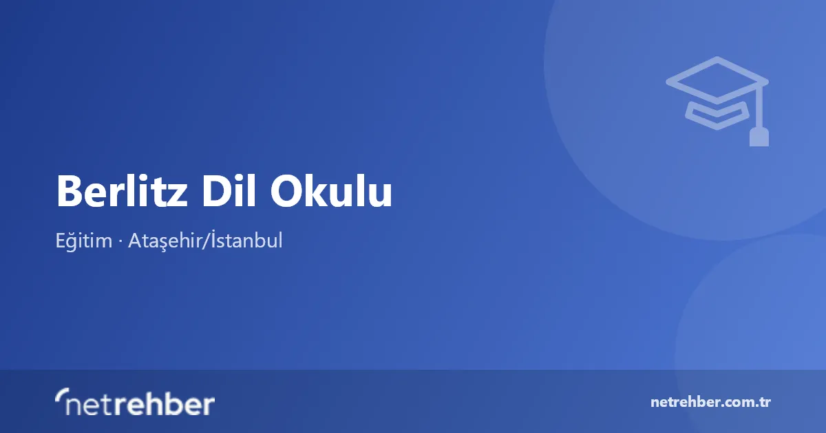 Berlitz Dil Okulu kapak görseli