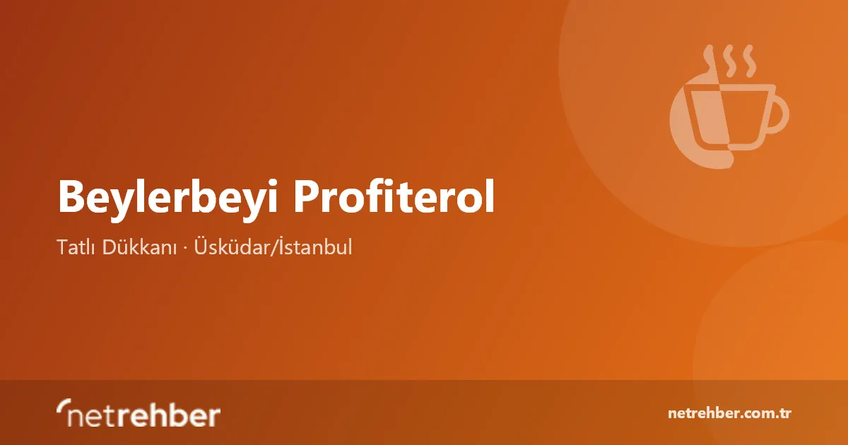 Beylerbeyi Profiterol kapak görseli