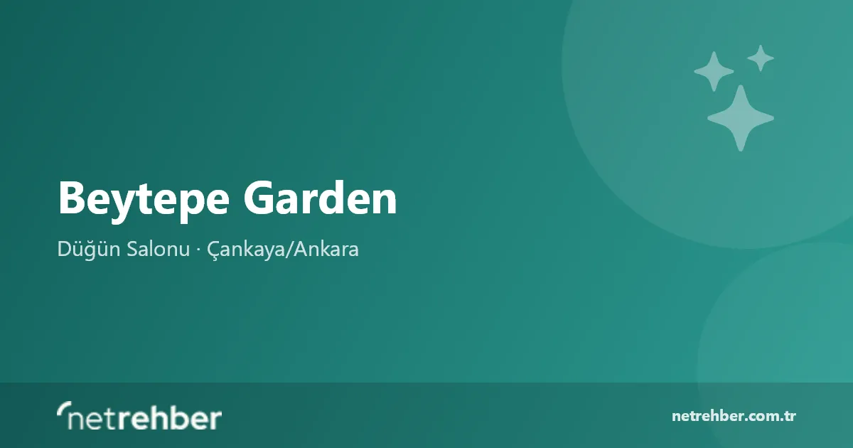 Beytepe Garden kapak görseli