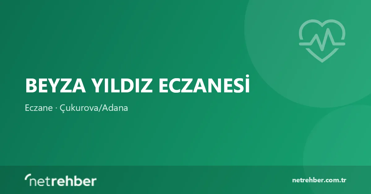 Beyza Yıldız Eczanesi kapak görseli