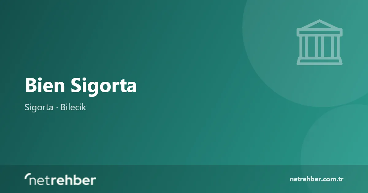 Bien Sigorta kapak görseli