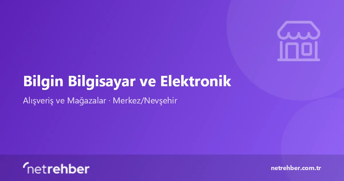 Bilgin Bilgisayar ve Elektronik kapak görseli
