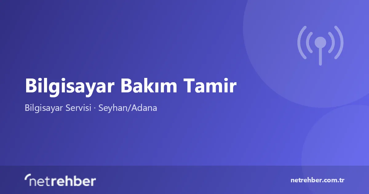 Bilgisayar Bakım Tamir kapak görseli