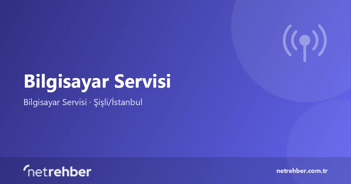 Bilgisayar Servisi kapak görseli