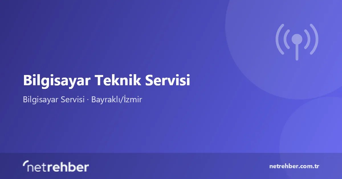 Bilgisayar Teknik Servisi kapak görseli
