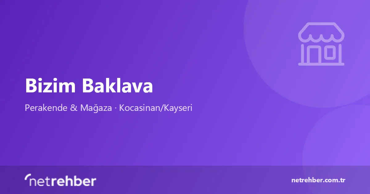 Bizim Baklava kapak görseli