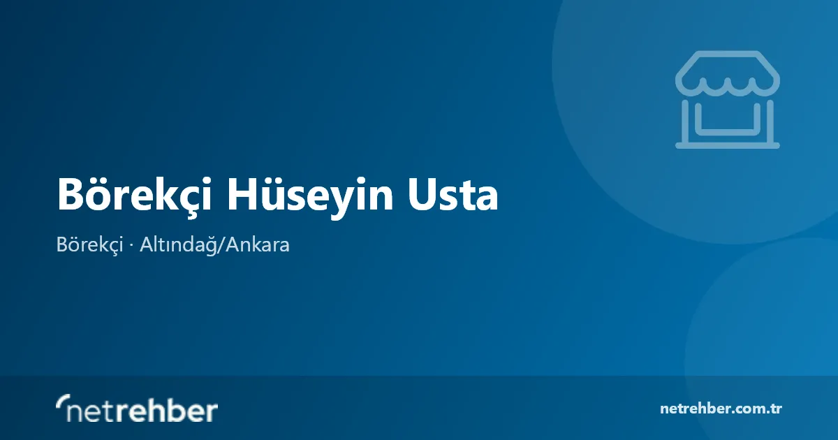 Börekçi Hüseyin Usta kapak görseli