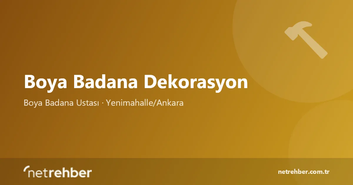 Boya Badana Dekorasyon kapak görseli