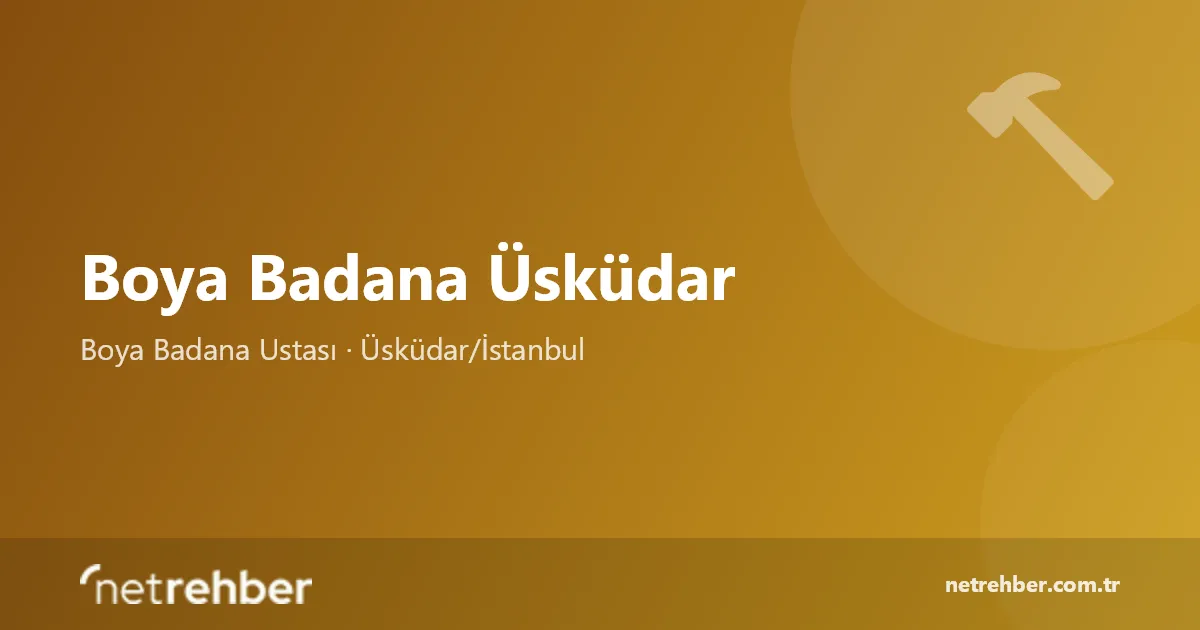 Boya Badana Üsküdar kapak görseli
