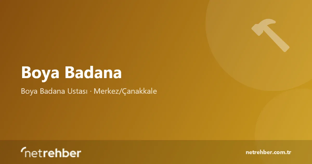Boya Badana kapak görseli