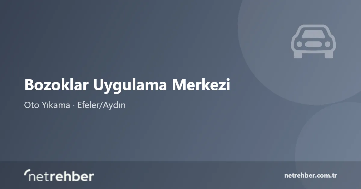 Bozoklar Uygulama Merkezi kapak görseli
