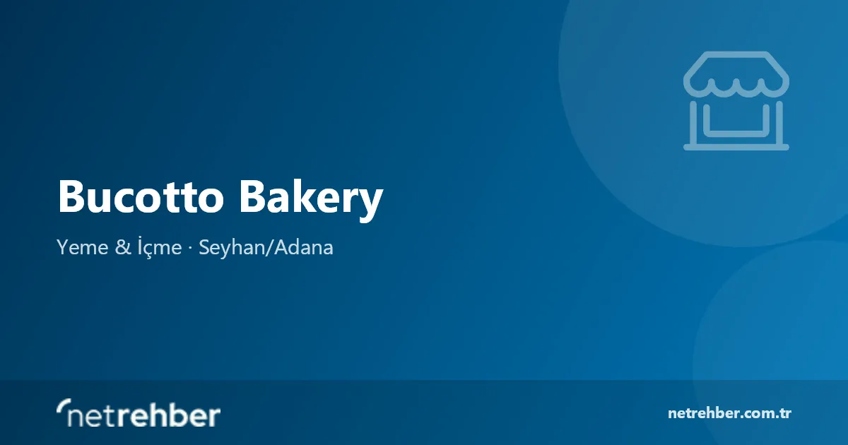 Bucotto Bakery kapak görseli