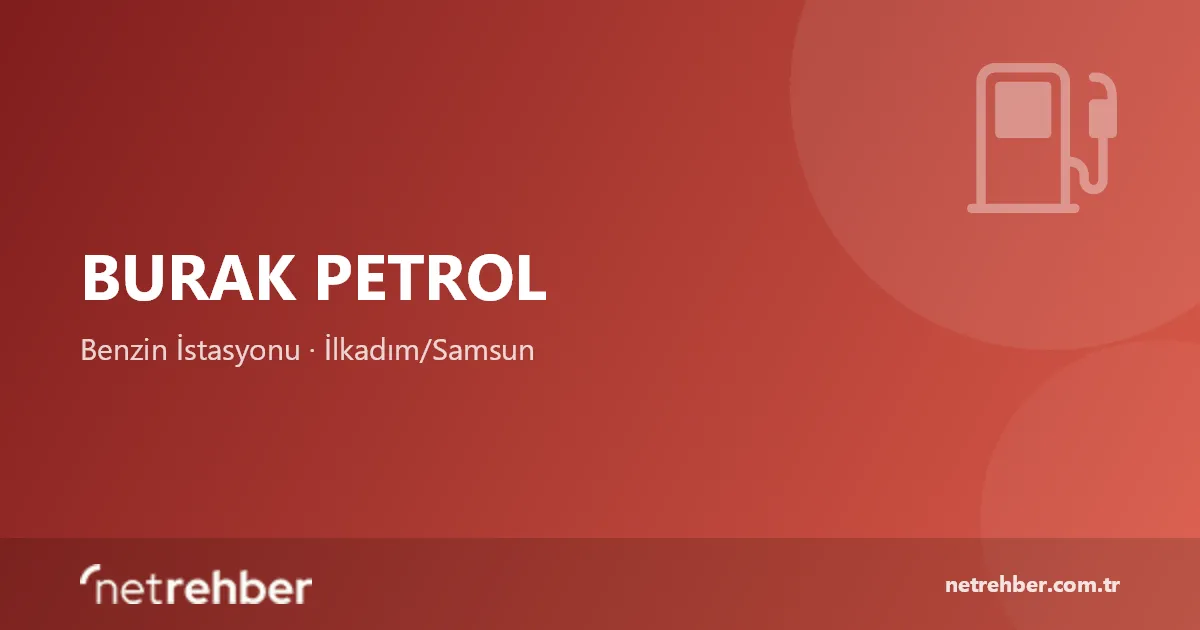 Burak Petrol kapak görseli