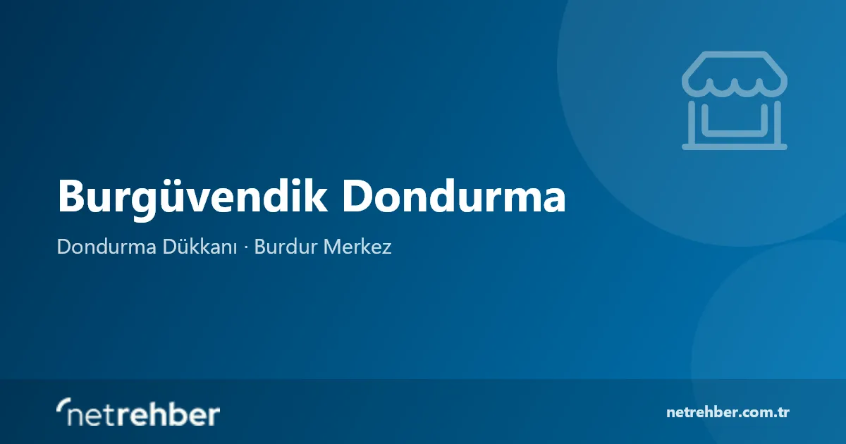 Burgüvendik Dondurma kapak görseli