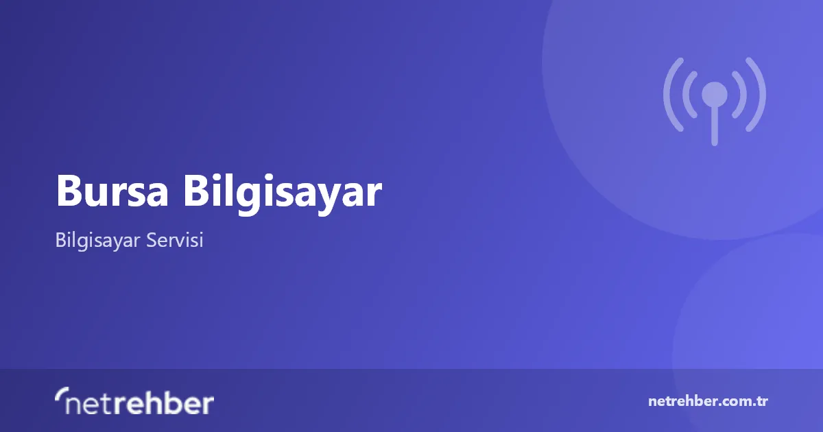 Bursa Bilgisayar kapak görseli