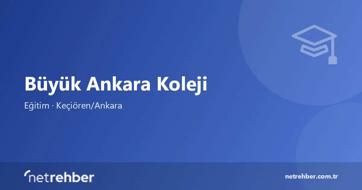 Büyük Ankara Koleji kapak görseli