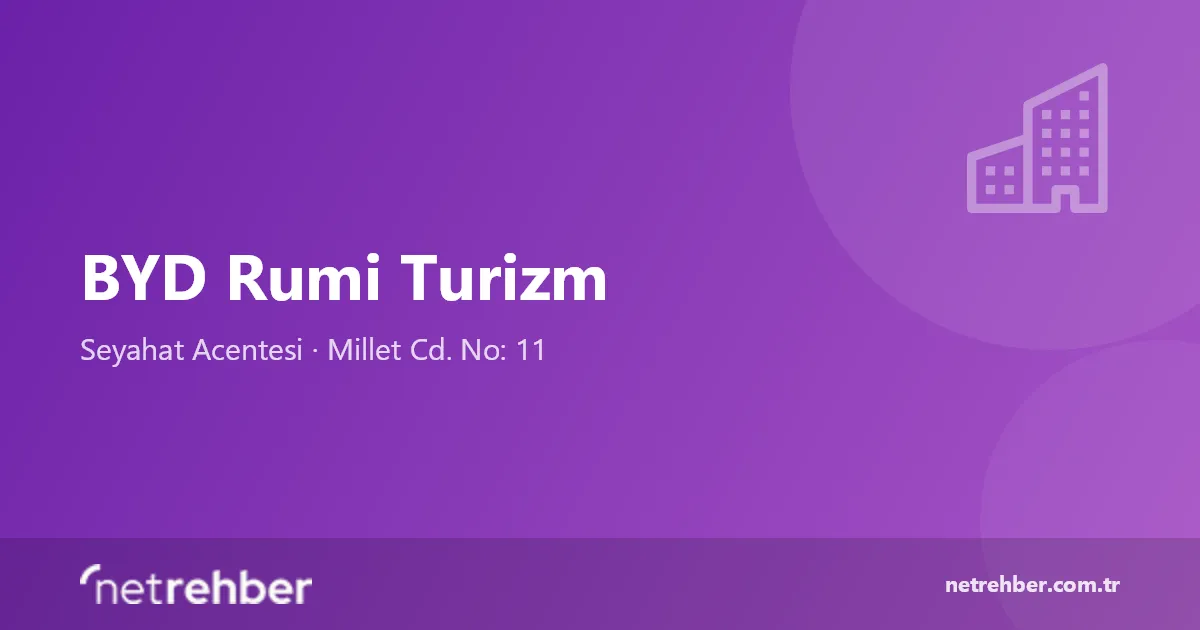 BYD Rumi Turizm kapak görseli