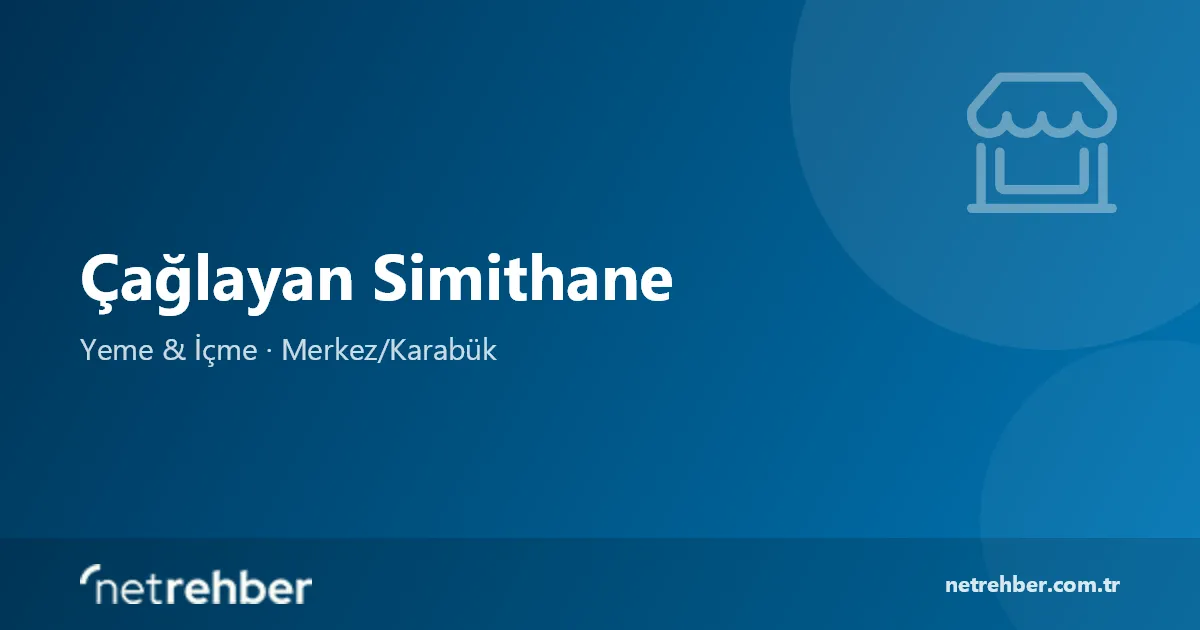 Çağlayan Simithane kapak görseli