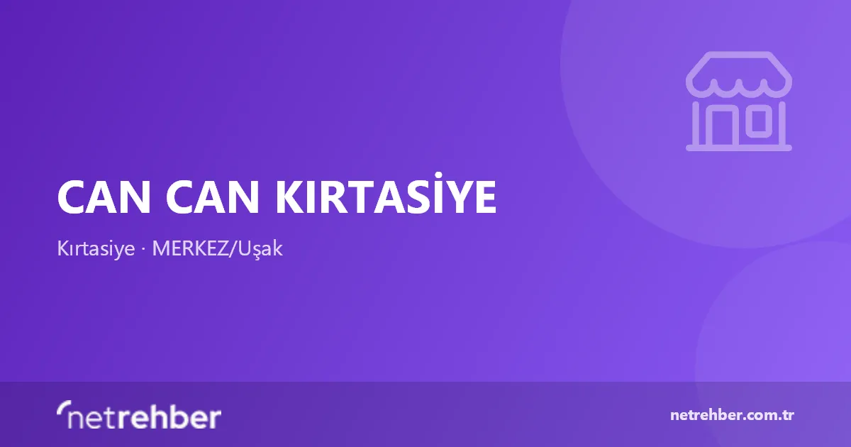 Can Can Kırtasiye kapak görseli