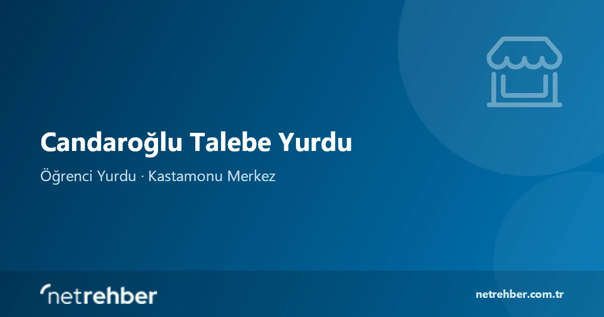 Candaroğlu Talebe Yurdu kapak görseli