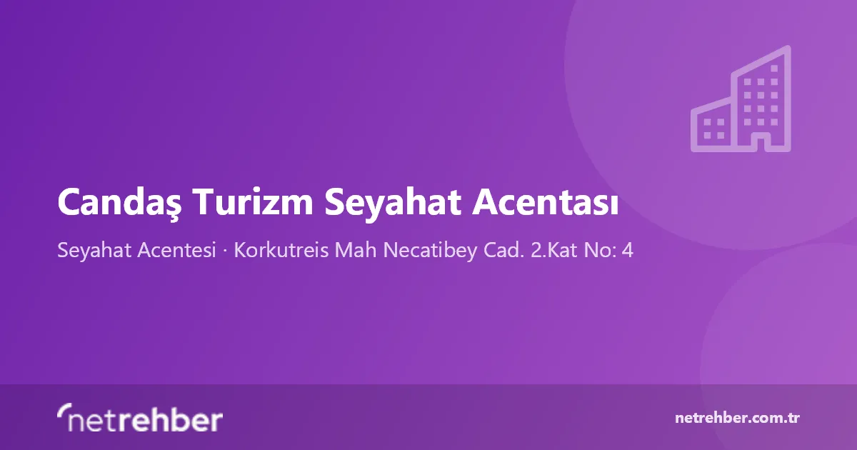 Candaş Turizm Seyahat Acentası kapak görseli