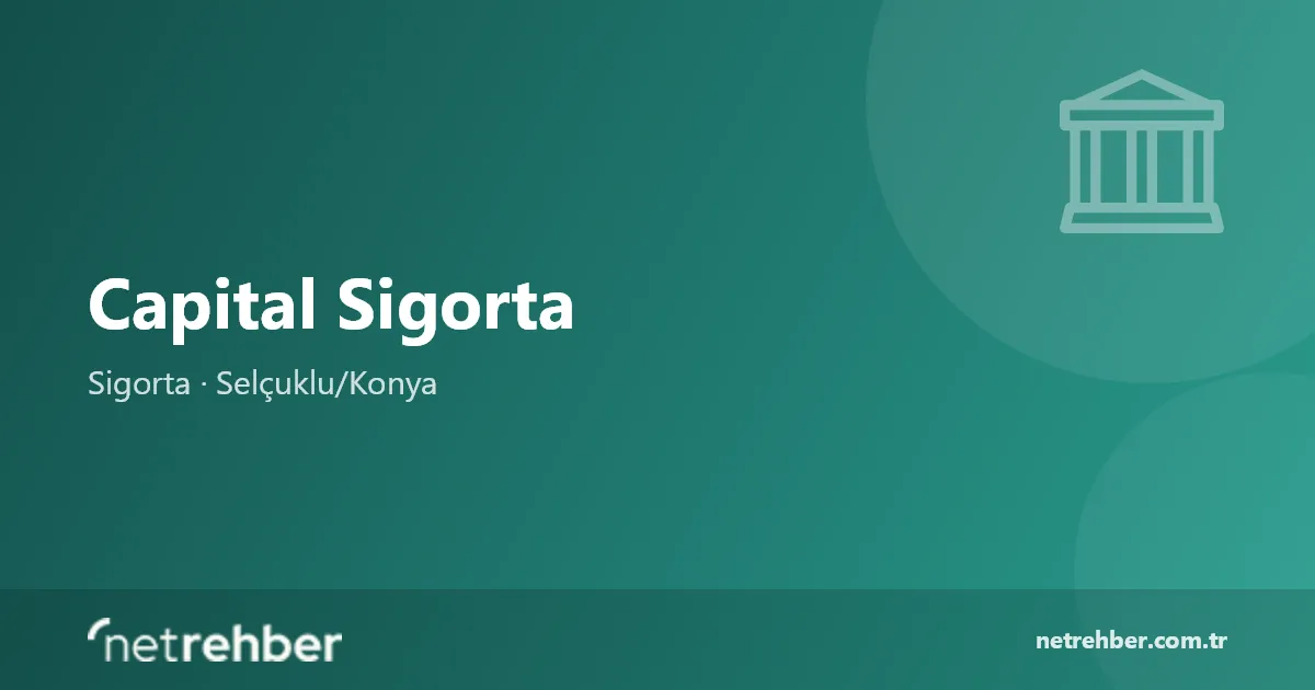 Capital Sigorta kapak görseli