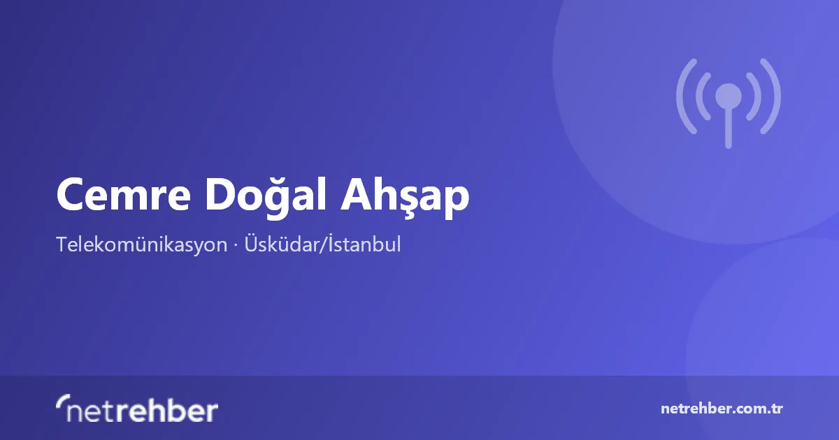 Cemre Doğal Ahşap kapak görseli