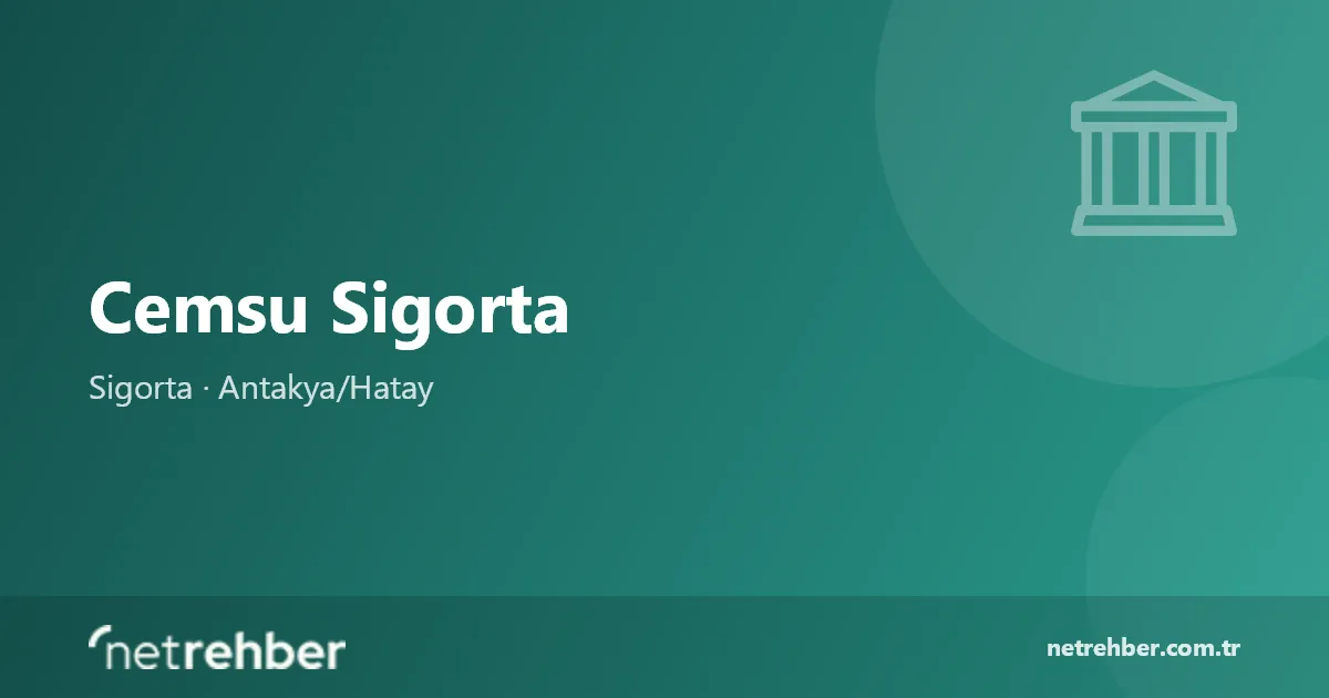 Cemsu Sigorta kapak görseli