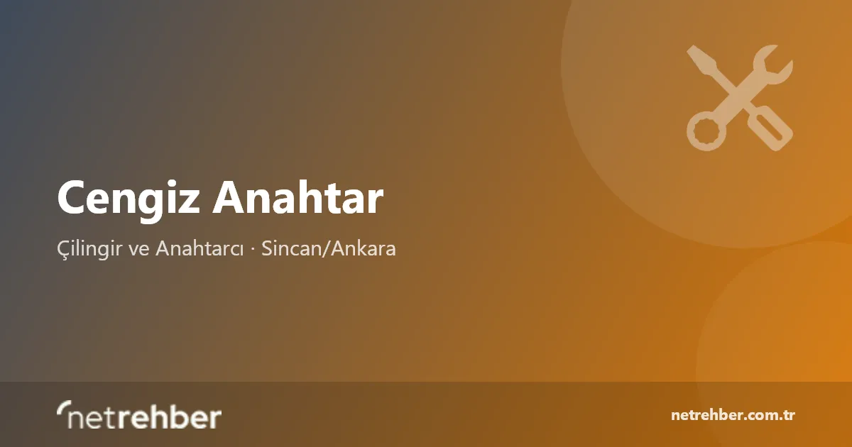 Cengiz Anahtar kapak görseli