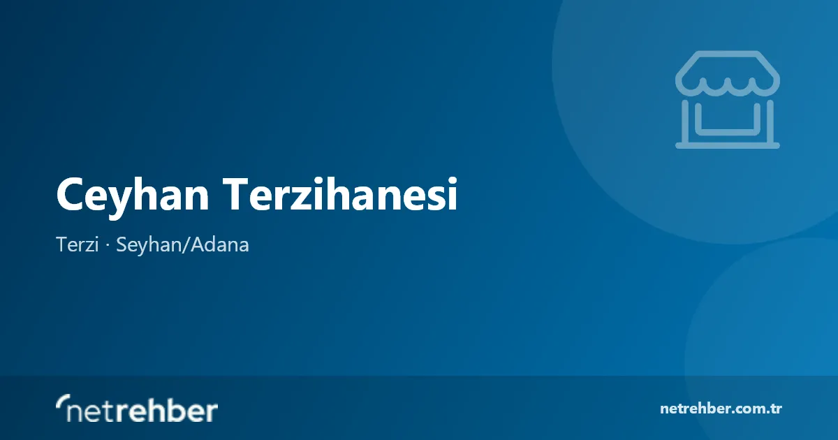 Ceyhan Terzihanesi kapak görseli