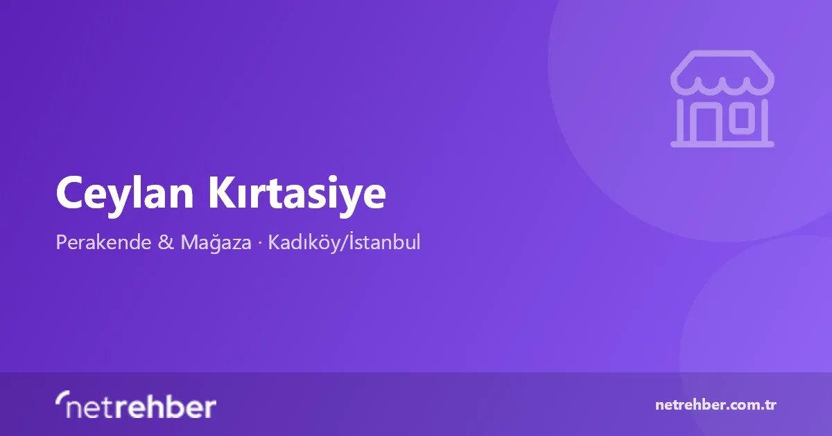 Ceylan Kırtasiye kapak görseli