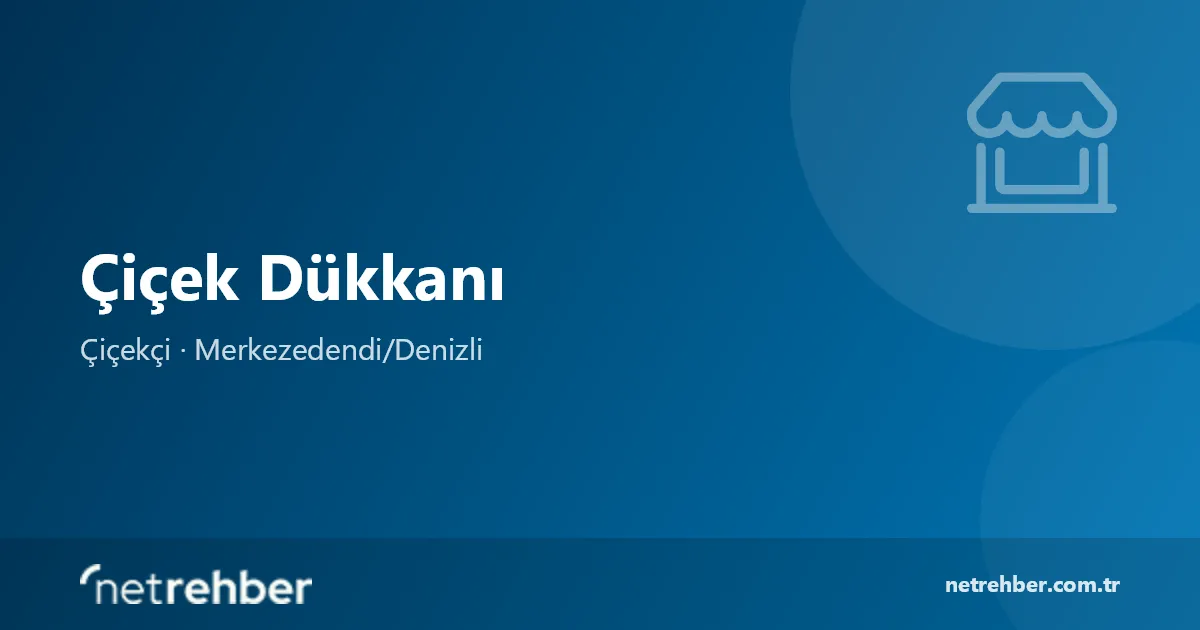Çiçek Dükkanı kapak görseli