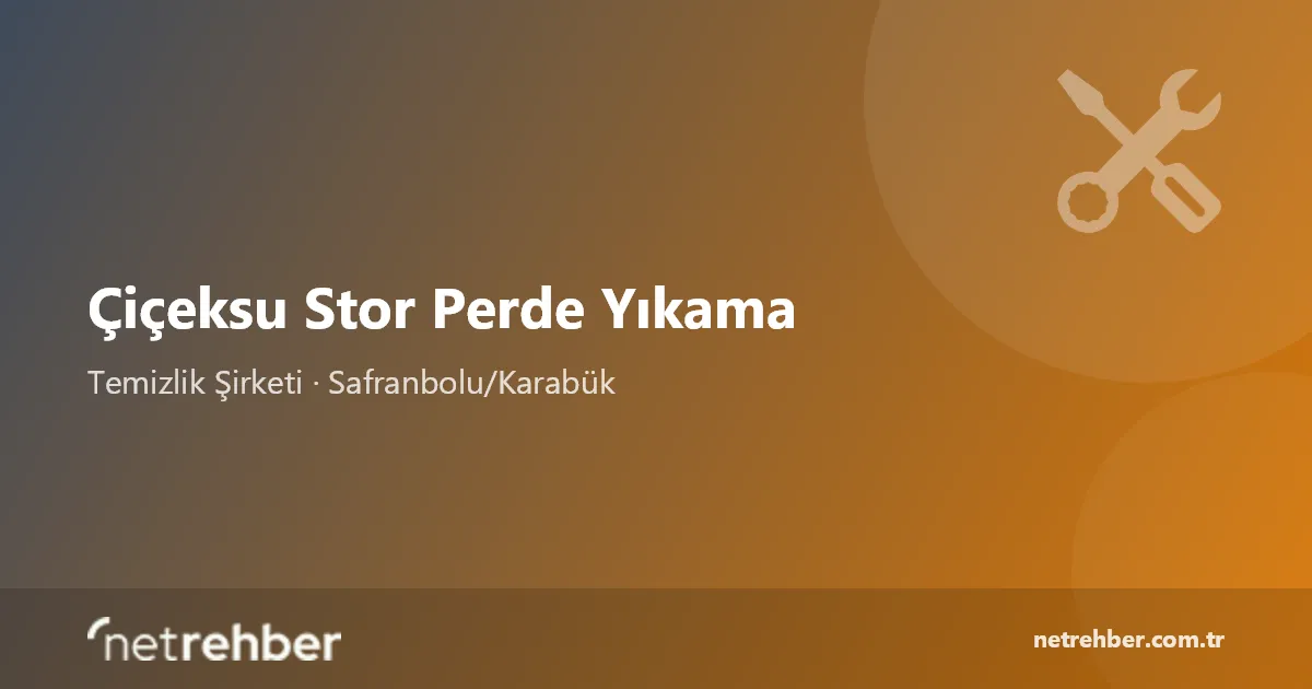 Çiçeksu Stor Perde Yıkama kapak görseli