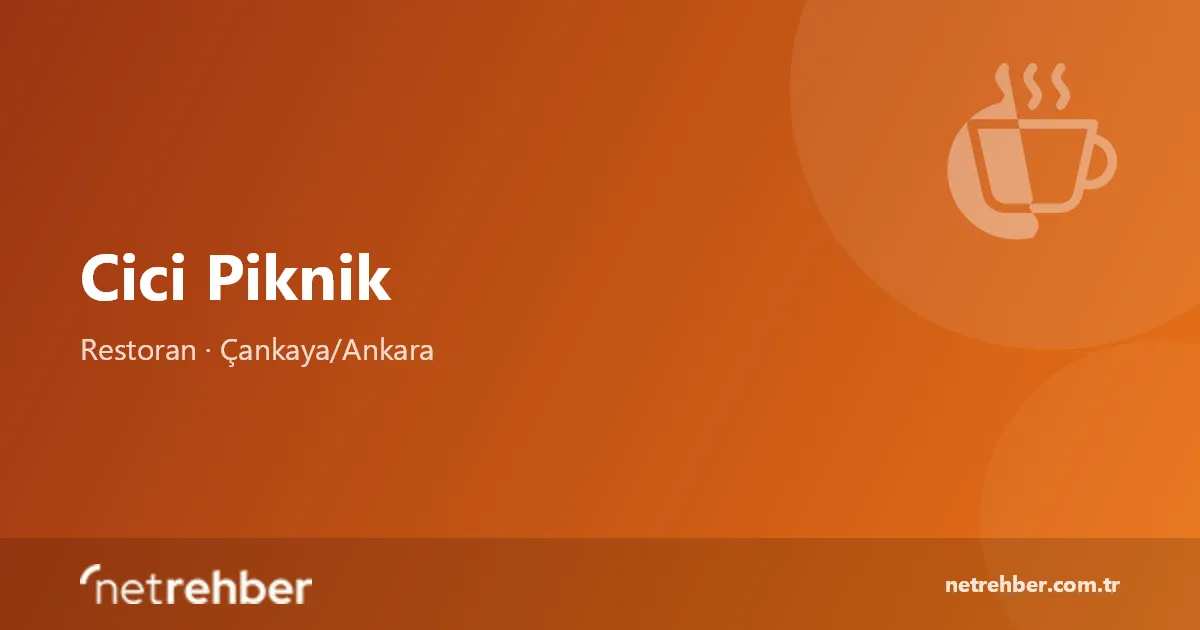 Cici Piknik kapak görseli